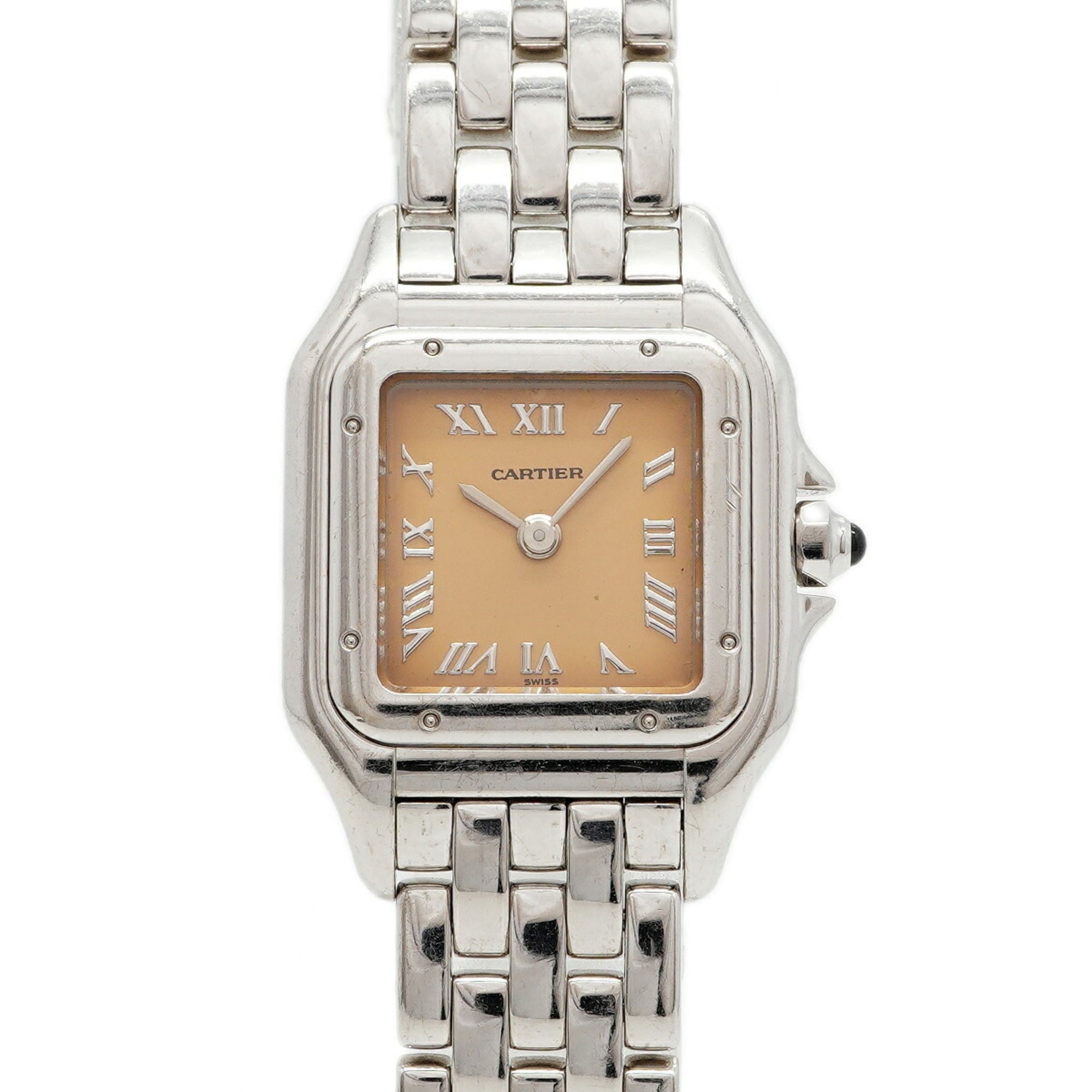 Cartier Panthère SM 750 WG 1660 W25052F3 Orange Dial Women's Watch — Good