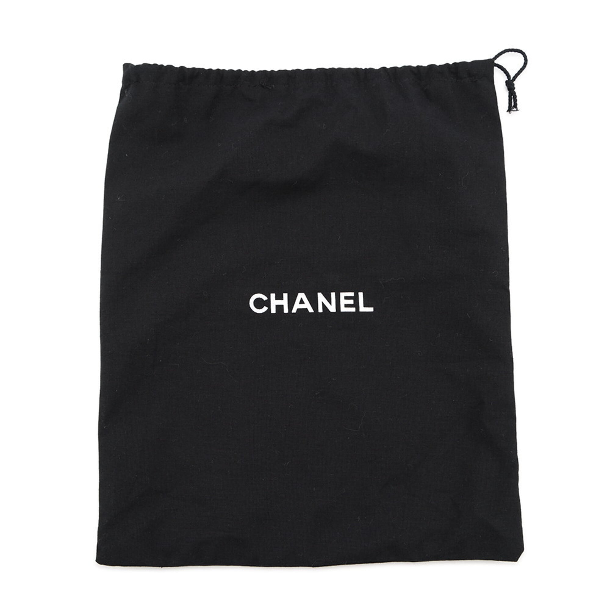 Chanel Chain Shoulder Bag, Matelassé, Coco Mark, Camera Case, Lambskin, A91796, CHANEL Pochette, Black, Handbag, Women's — Like New
