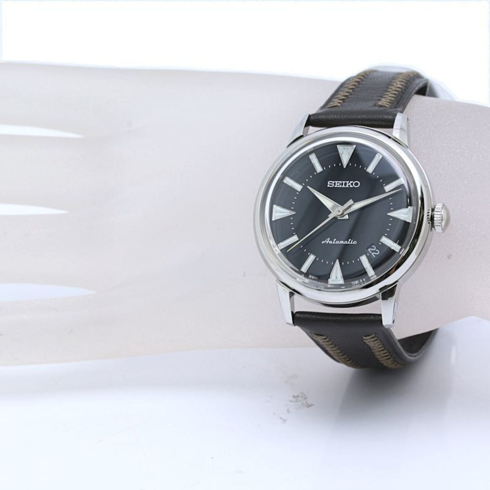 SEIKO Prospex 1959 Alpinist SJE085J1 6L35-00E0 Men's Watch Stainless Steel x Leather Strap 130554 — New - Store Return