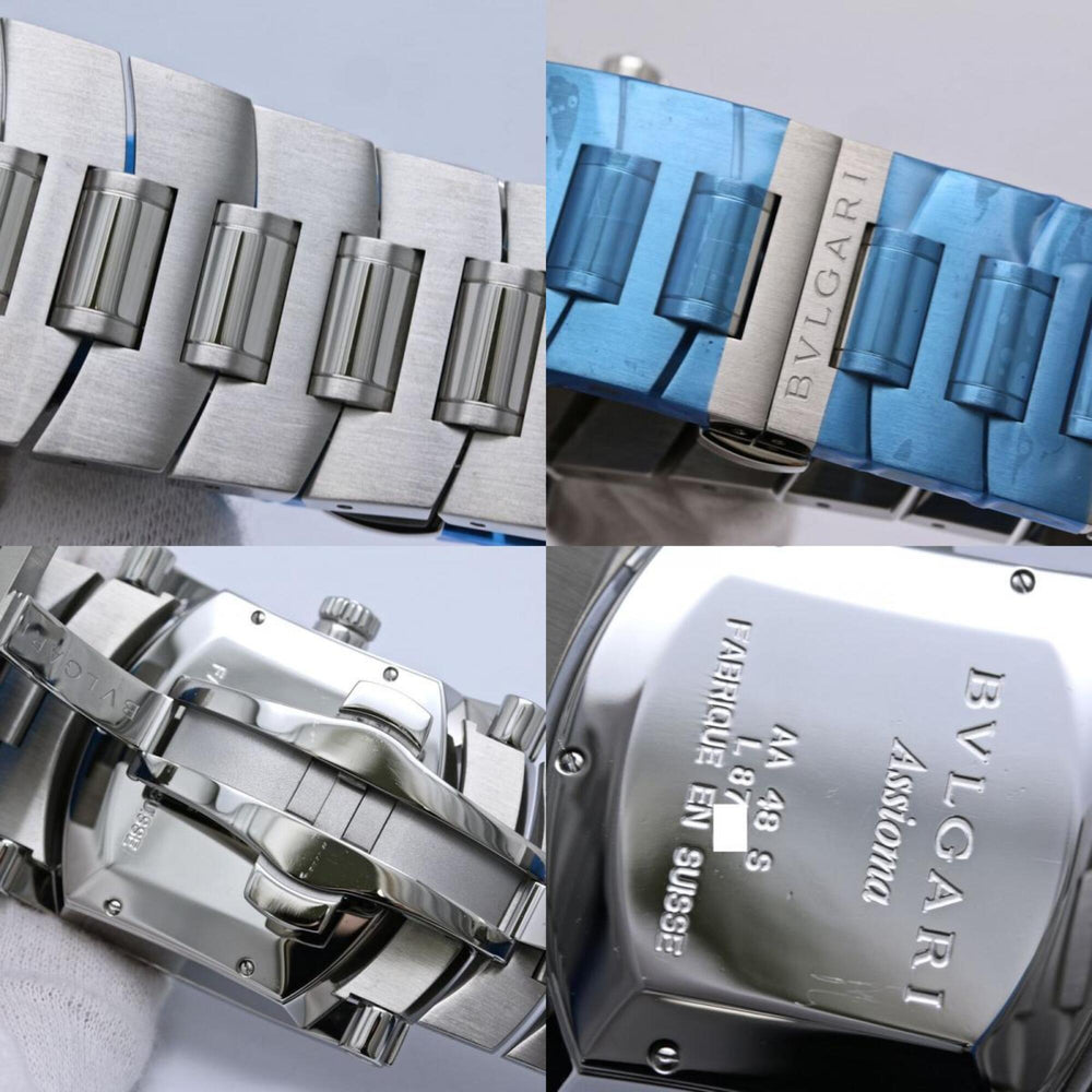 BVLGARI Bulgari Assioma Japan Limited Edition AA48C6SSD JP AA48S Men's Watch SS 40532 — Very Good