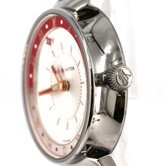 Louis Vuitton Tambour Moon Dual Time QA106 Stainless Steel Quartz Watch — Very Good