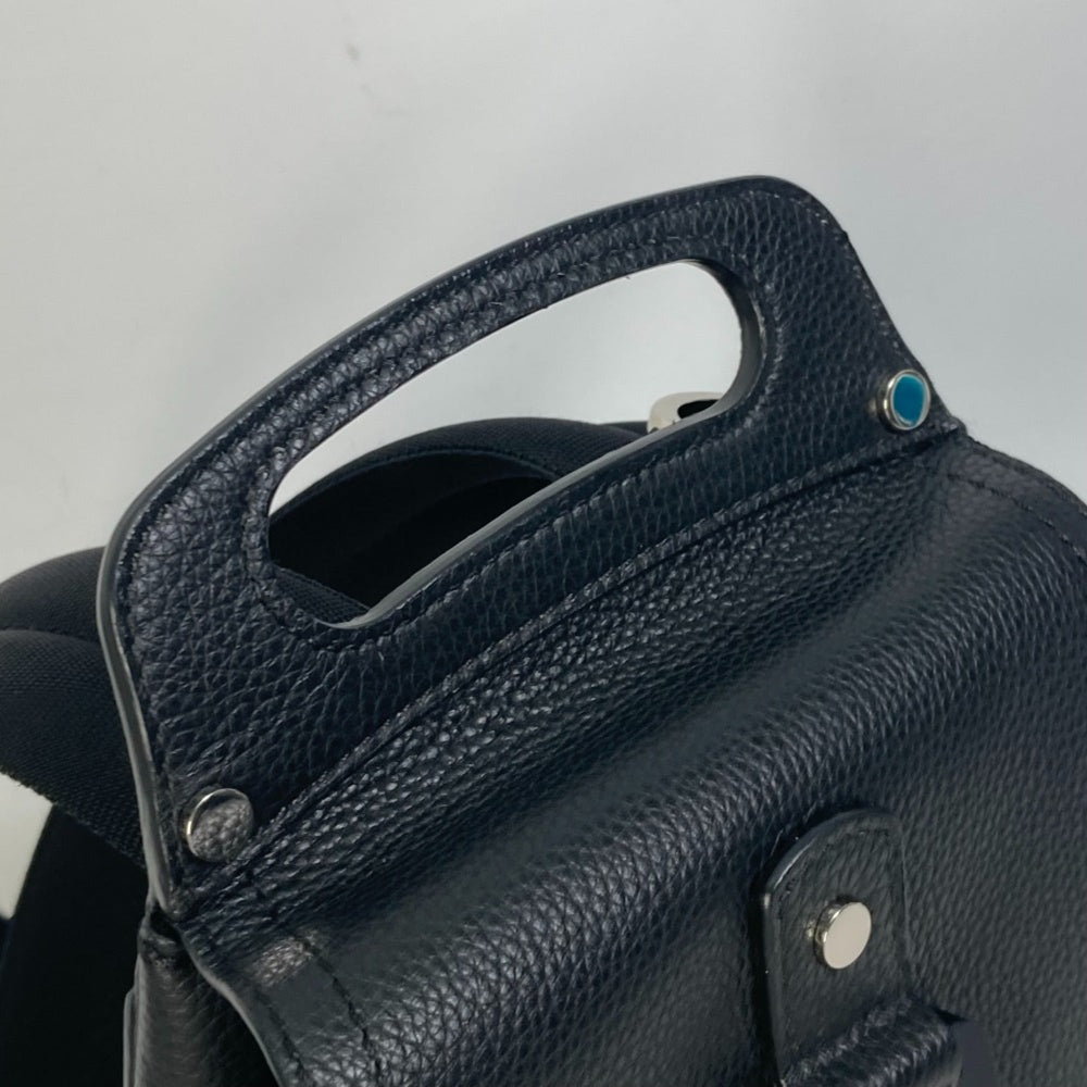 CHRISTIAN DIOR Bag Saddle backpack Backpack Black — Like New
