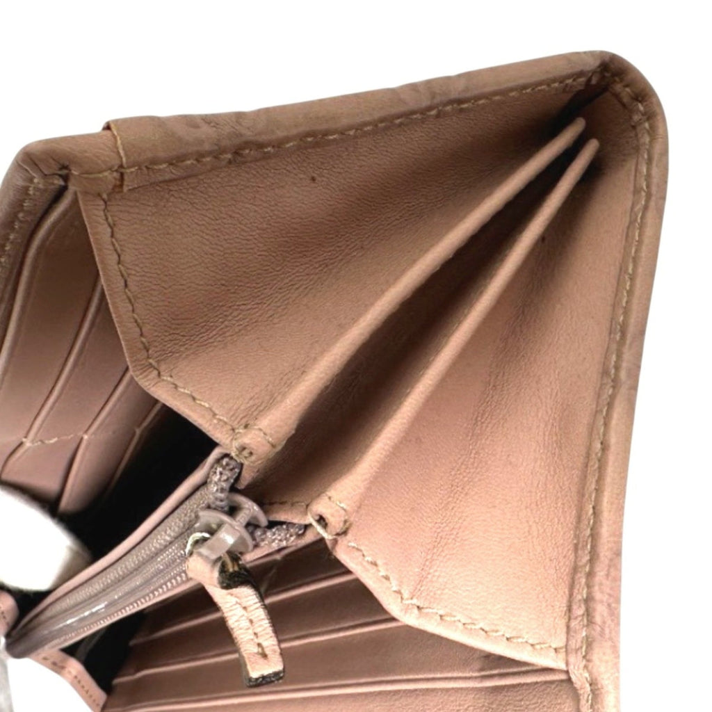 Gucci GUCCI long wallet, bifold Guccissima GG leather, 323396, pink