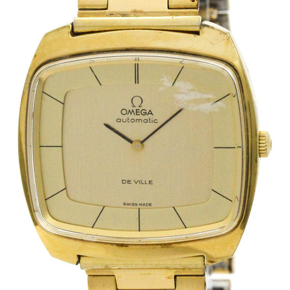 OMEGA De Ville Cal 711 Gold Plated Automatic Mens Watch 151.0051 — Good