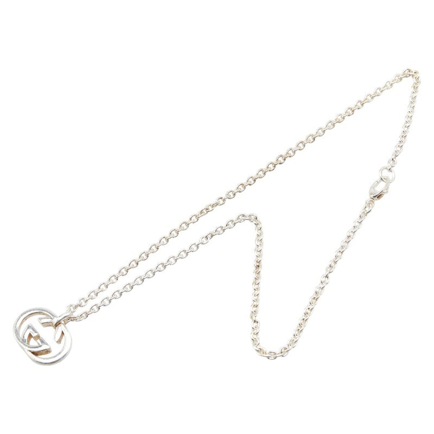 Gucci Interlocking G Necklace in SV925 Silver for Women