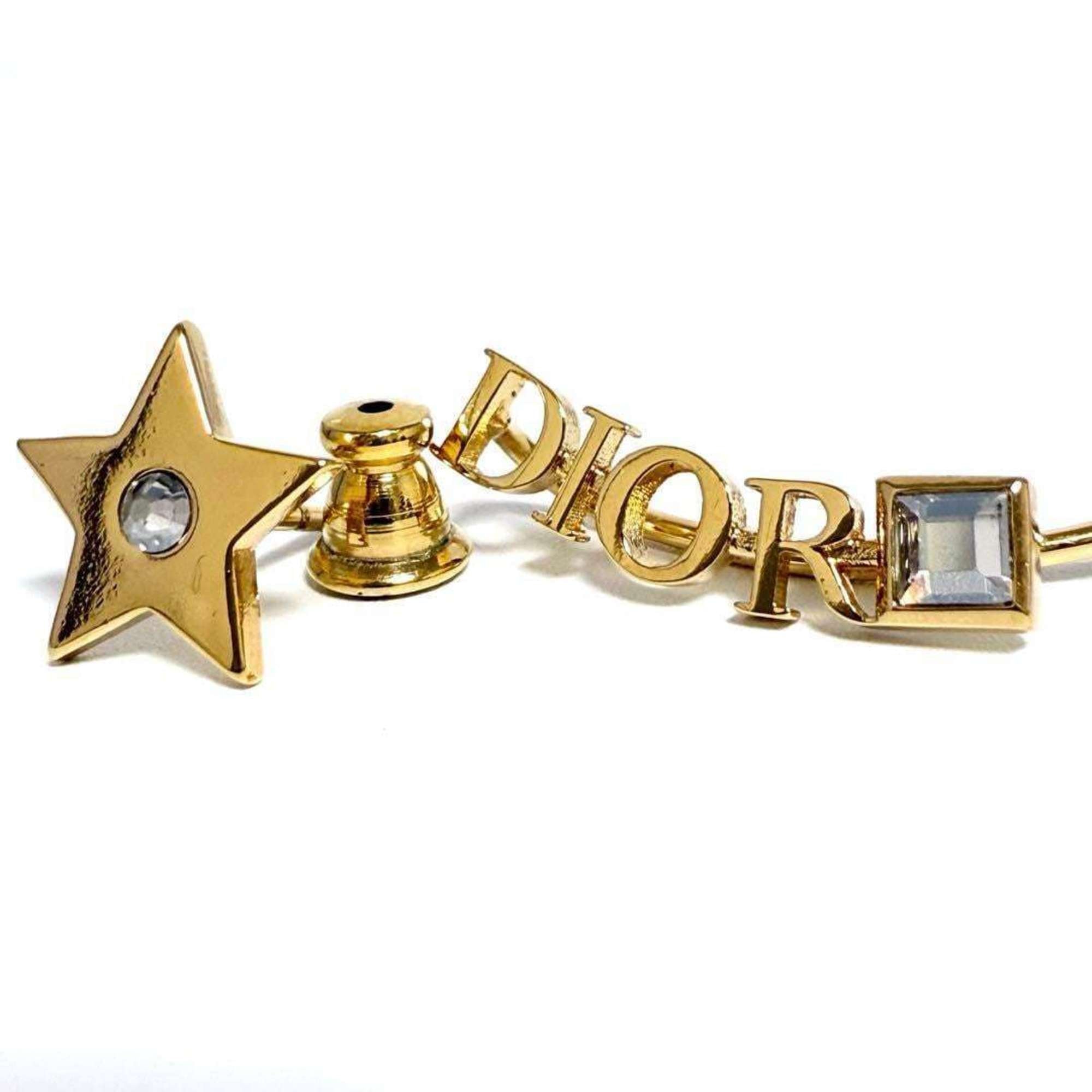 Christian Dior Dior Asymmetric Revolution Earrings Star — Like New