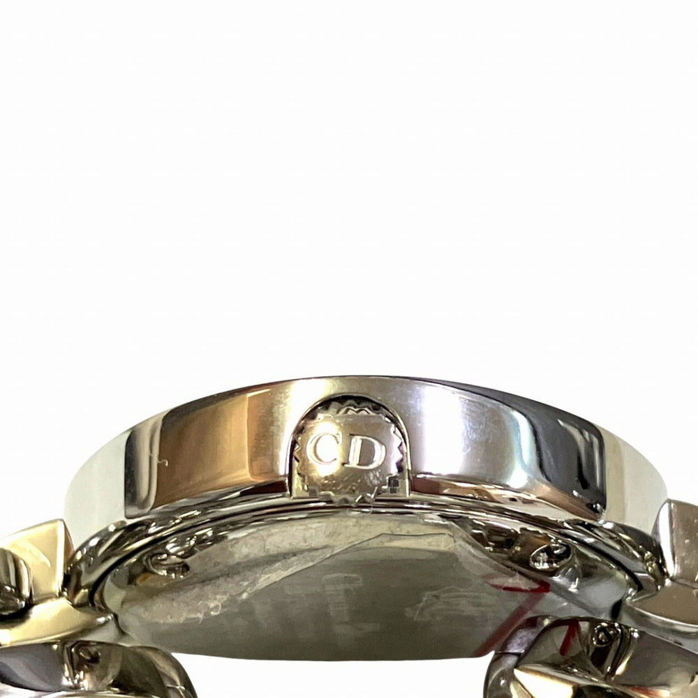 Christian Dior Malice watch, total weight 55.3g, stainless steel, quartz movement, black dial, CD22110 — Good