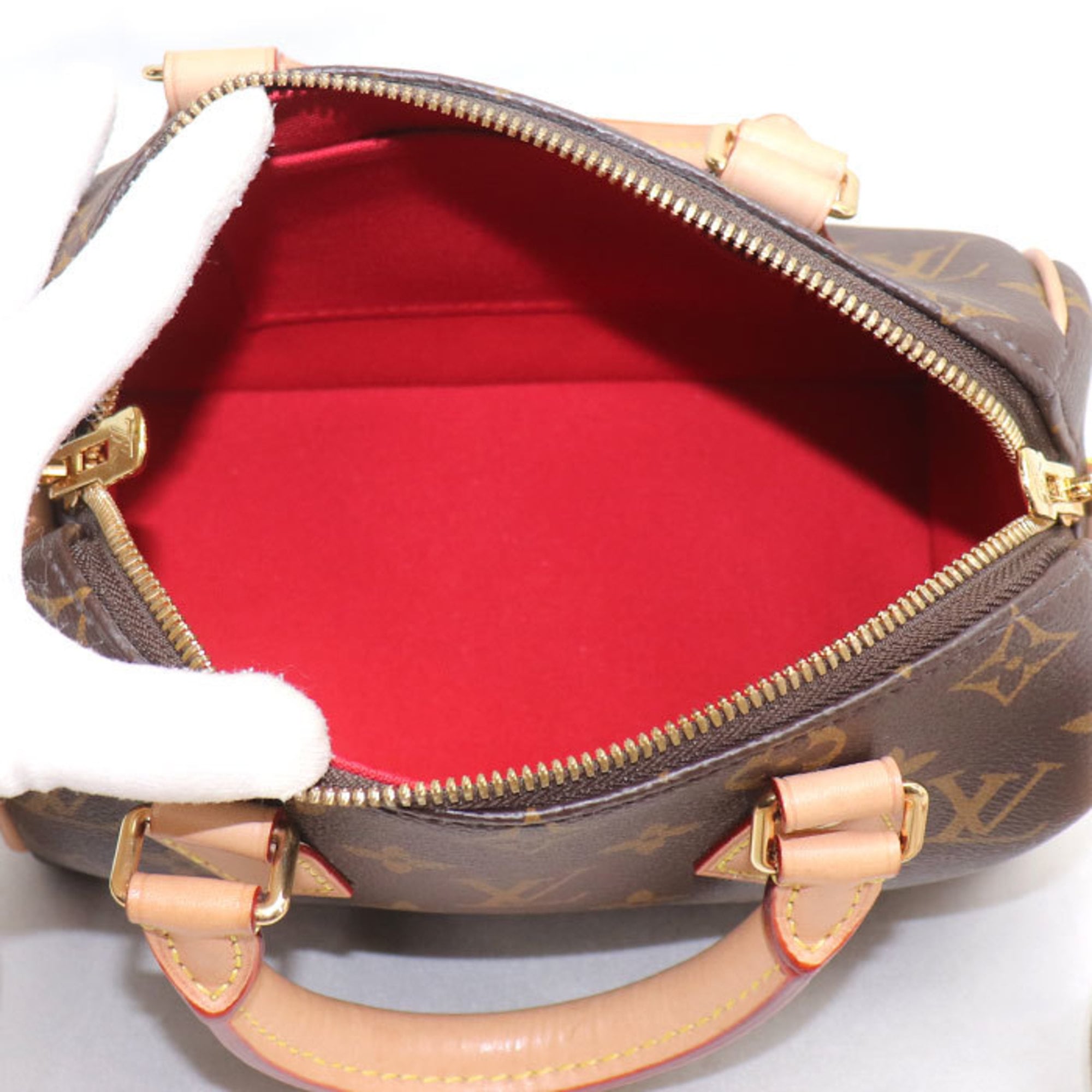 LOUIS VUITTON Speedy Bandouliere 20 2-Way Shoulder Bag Monogram Brown M46222 Women's