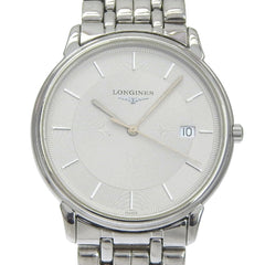 Longines Grand Classic L4.677.4 Stainless Steel Quartz Analog Watch with Gray Dial - Ladies — Good