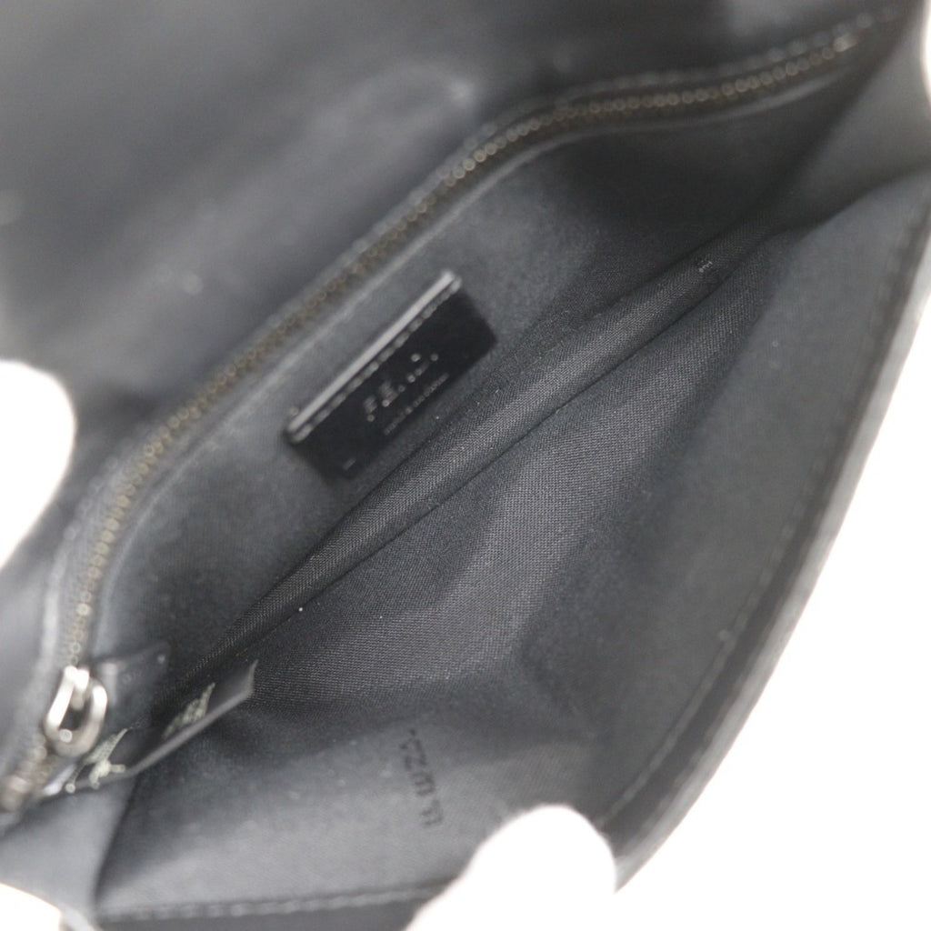 FENDI Marsupio Baguette Shoulder Bag 3WAY Clutch 7M0295 Nylon Canvas x Leather Black 3way Type Men's G122025004