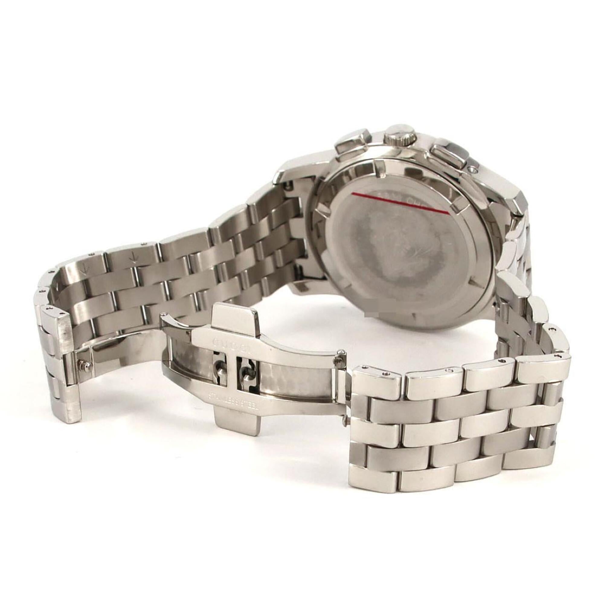 Gucci 5500CHRONO YA055206 SS Quartz Watch — Good