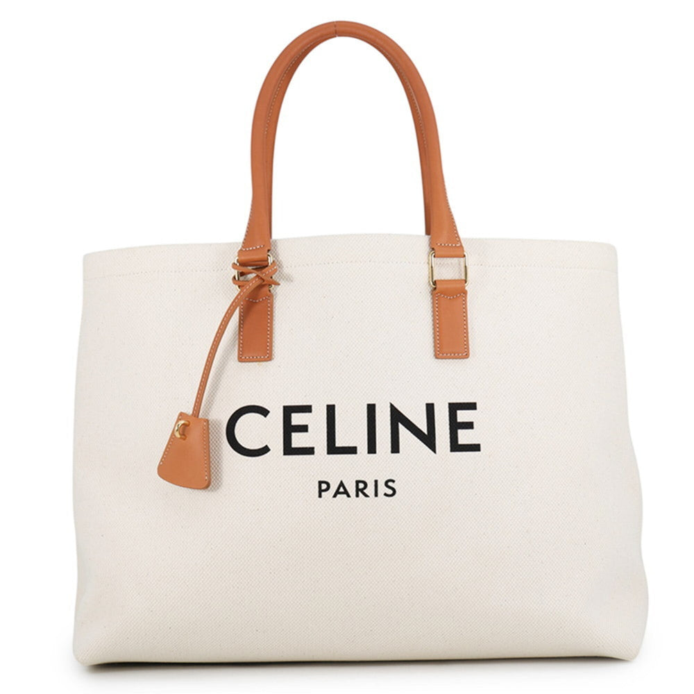 Celine Horizontal Cabas Canvas Tote Bag 190062BNZ CELINE Handbag — Like New