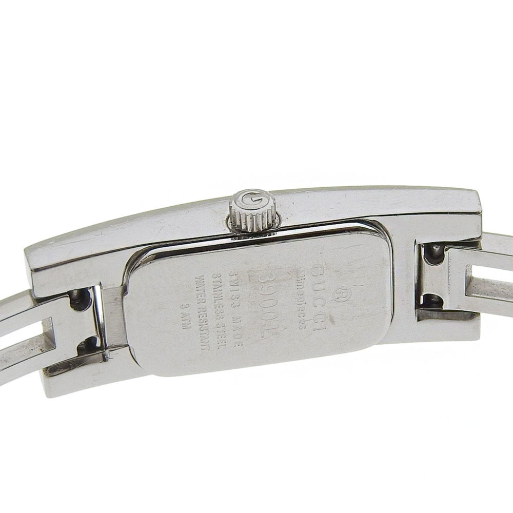 Gucci GUCCI watch 3900L stainless steel quartz analog silver dial women's — Good