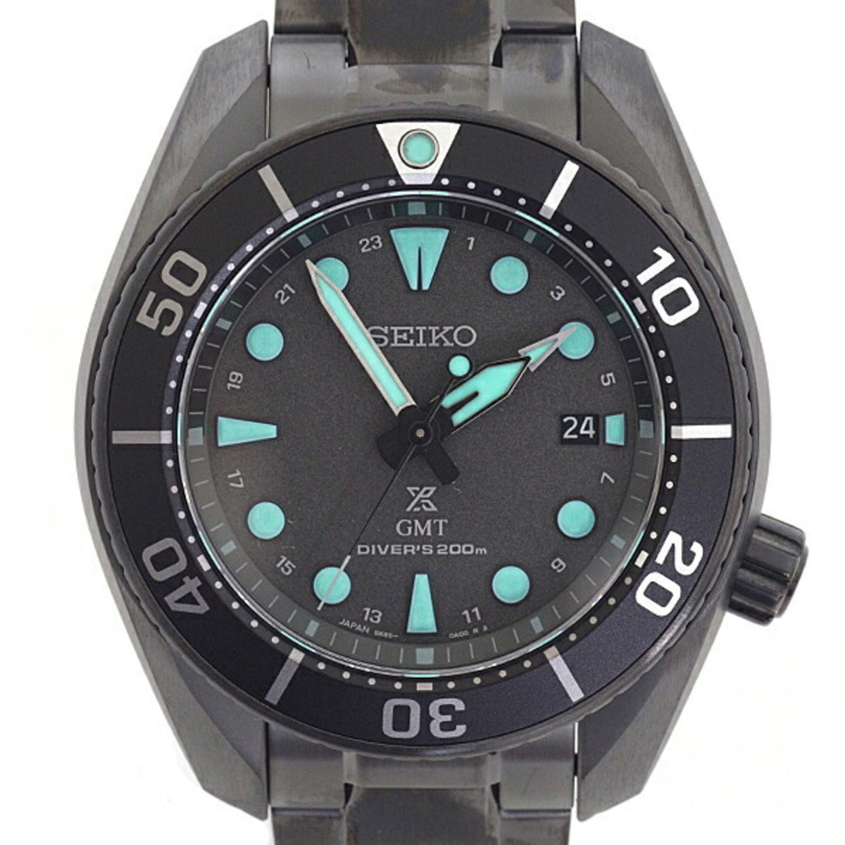SEIKO Prospex Men's Watch Diver Scuba Solar SBPK007 The Black Series Night Vision Unused — New - Store Return