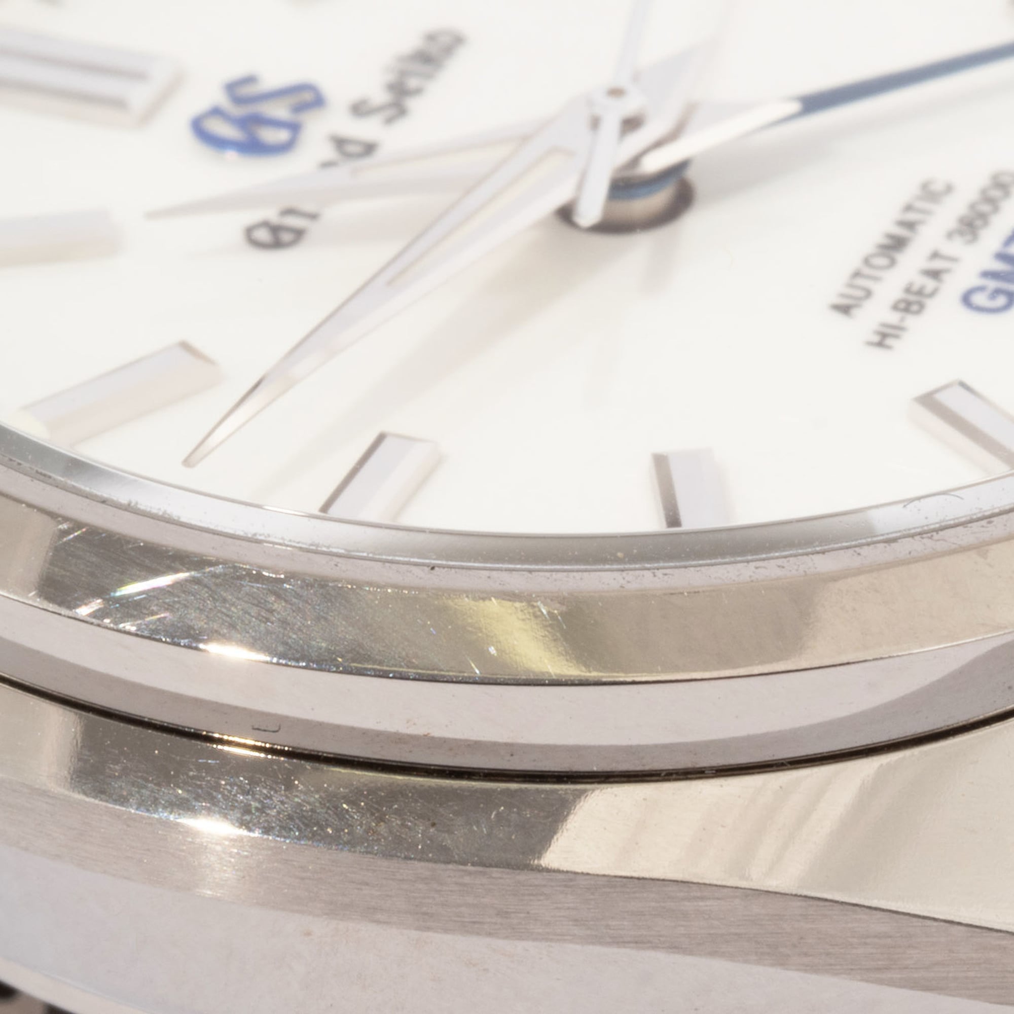 Grand Seiko Heritage Collection Mechanical Hi-Beat Watch SBGJ255 Bright Titanium Silver Men's — Good