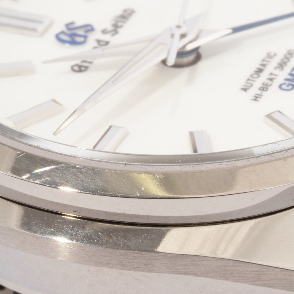 Grand Seiko Heritage Collection Mechanical Hi-Beat Watch SBGJ255 Bright Titanium Silver Men's — Good