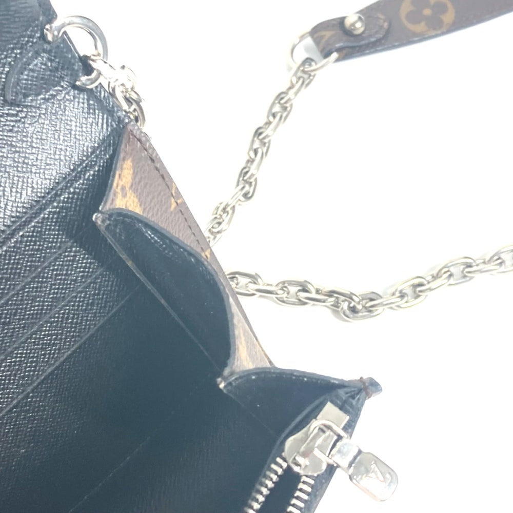 LOUIS VUITTON M43532 Epi Monogram Yamakansai Pochette Kabuki Mask Bag Shoulder Canvas Leather Women's Brown L-241114-6 — Like New