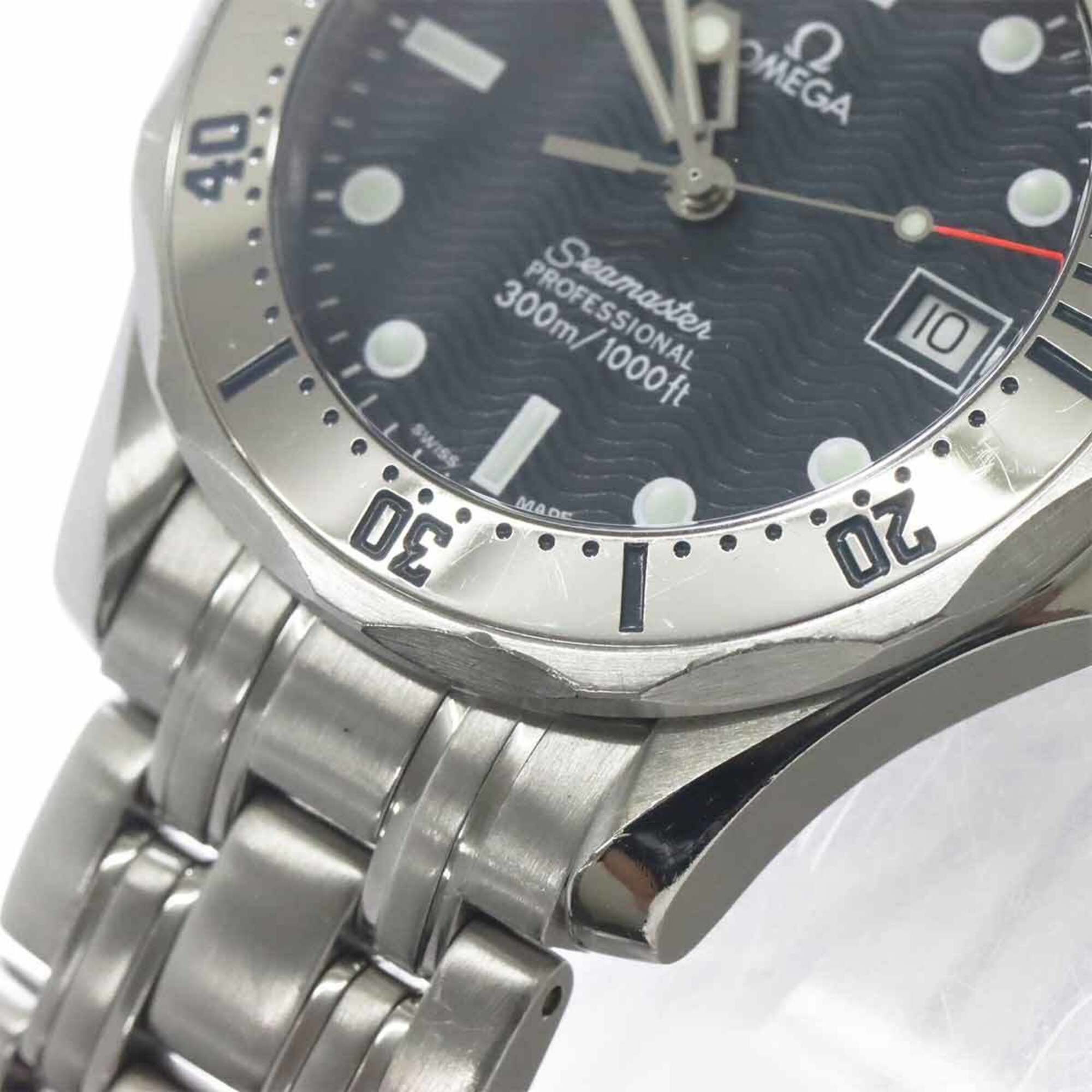 Omega Seamaster Professional 2562 80 Boys' Watch, Date, Navy, Quartz Watch — Very Good