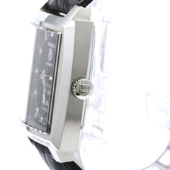 TAG Heuer Monaco Steel Leather Automatic Mens Watch WW2110 Polished — Very Good