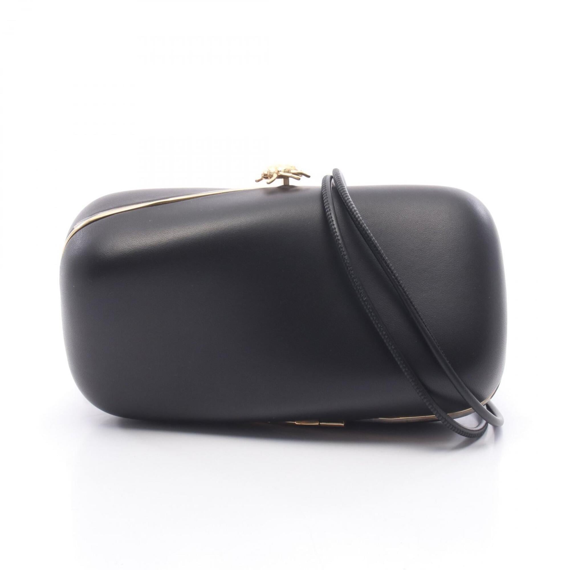 Loewe Twisted Minodiere Shoulder Bag/Handbag, Leather, Women's, Black (AORGSEMX06) — New - Store Return