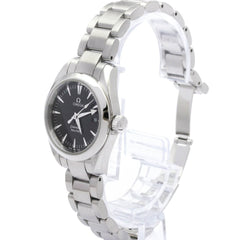 OMEGA Seamaster Aqua Terra Steel Quartz Ladies Watch 2577.50 Polished — Very Good