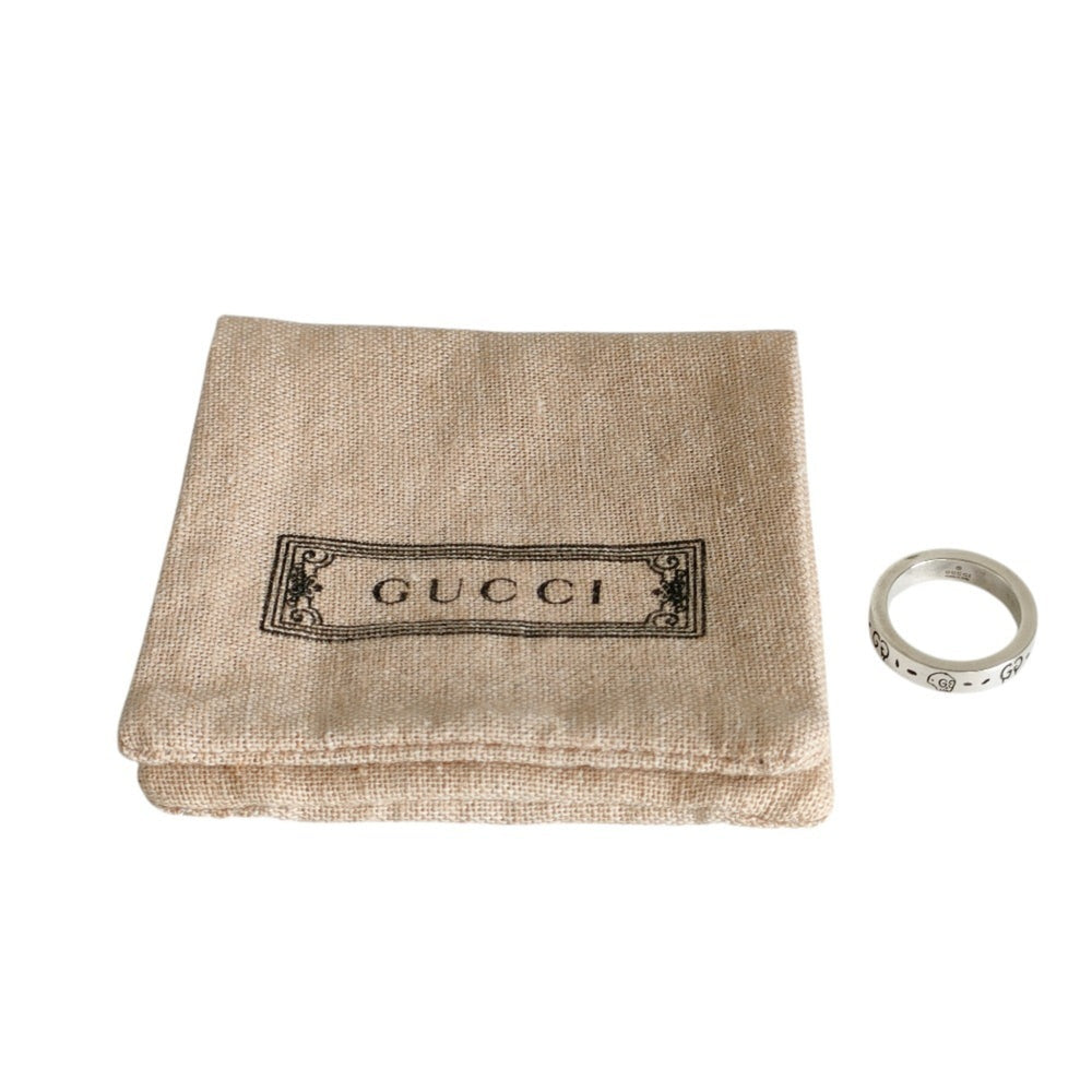 GUCCI 925 Ghost Skull Ring, Silver, Men's and Women's Accessory — Like New