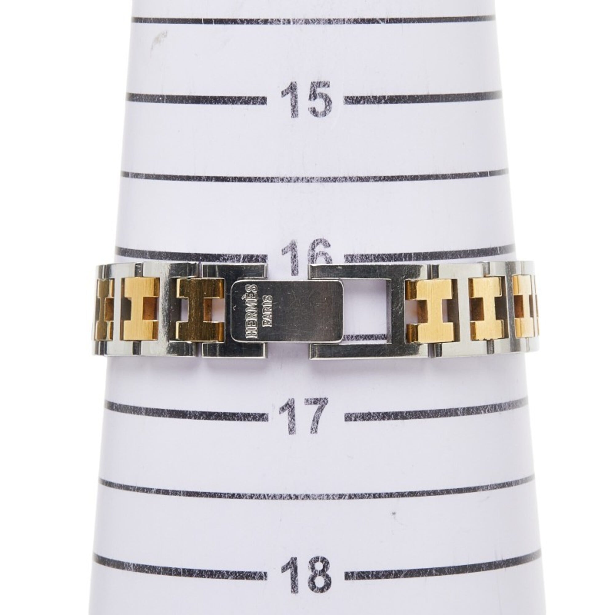 Hermes Clipper watch CL3.240 quartz beige dial stainless steel women's HERMES — Good