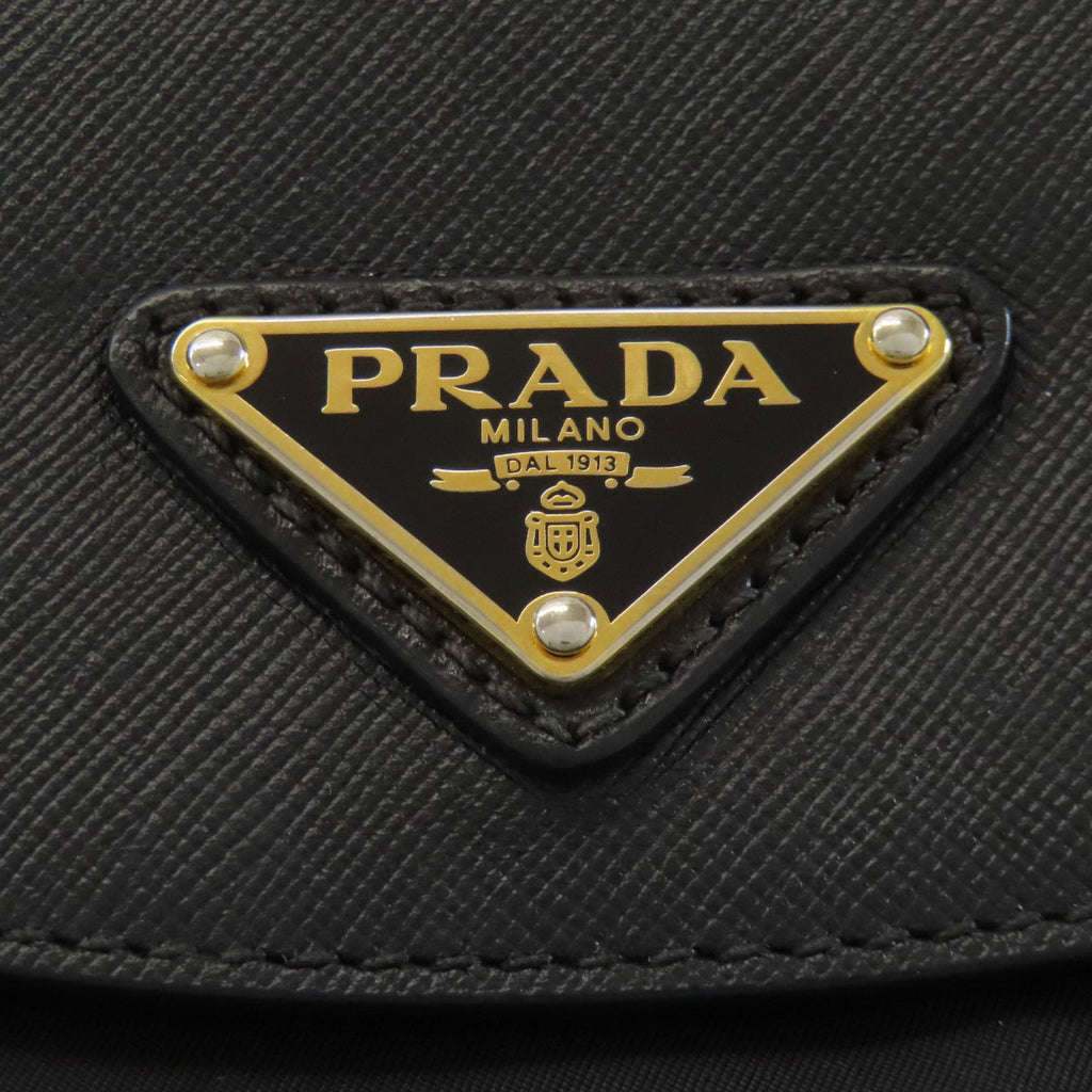Prada logo hardware 2-way handbag nylon material women's PRADA
