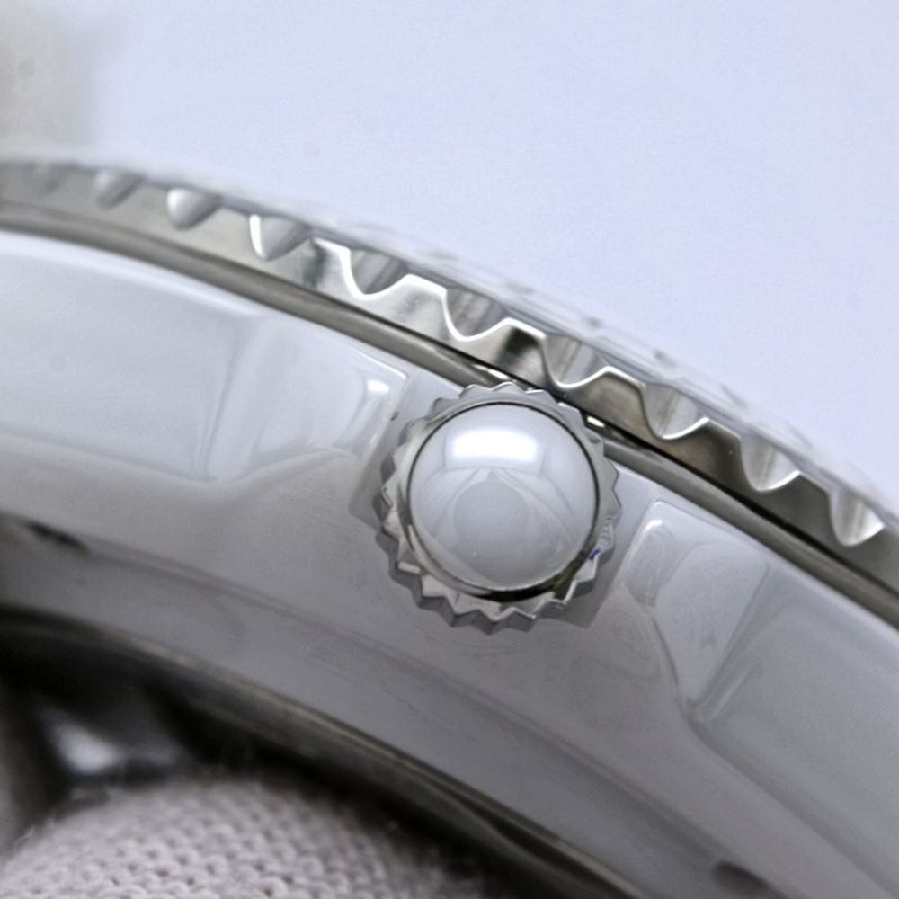CHANEL J12 Cosmic Diamond H7990 Women's Watch, White Ceramic x Stainless Steel 40440 — New - Store Return