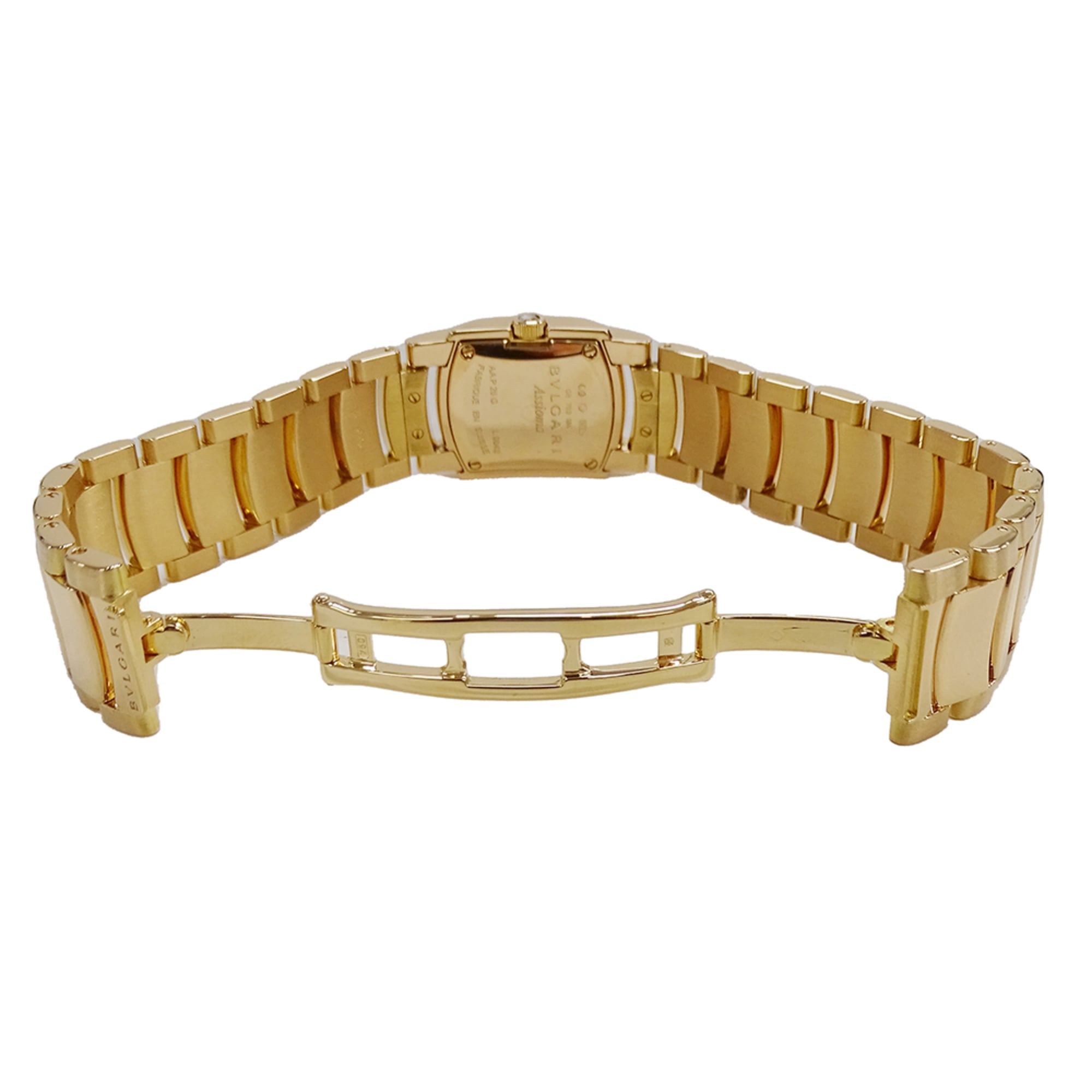 Bulgari BVLGARI Women's Watch, Brand: Assioma, Diamond Quartz, QZ, 750PG 18K Pink Gold, AAP26G — Good
