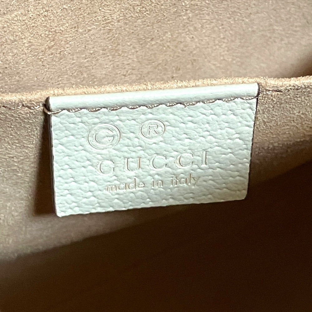 GUCCI GG Marmont Ophidia Sherry Line Shoulder Bag 719881 Off-White Women's — New - Store Return