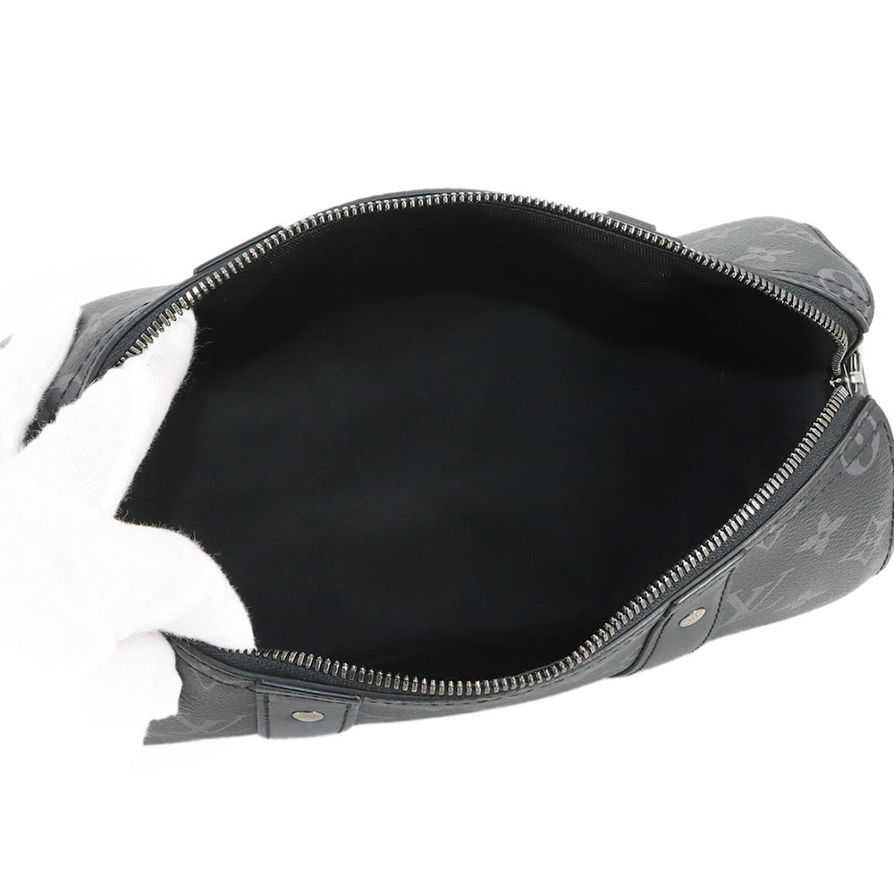 Louis Vuitton Monogram Eclipse Reverse City Keepall Shoulder Handbag M45936 RFID — Like New