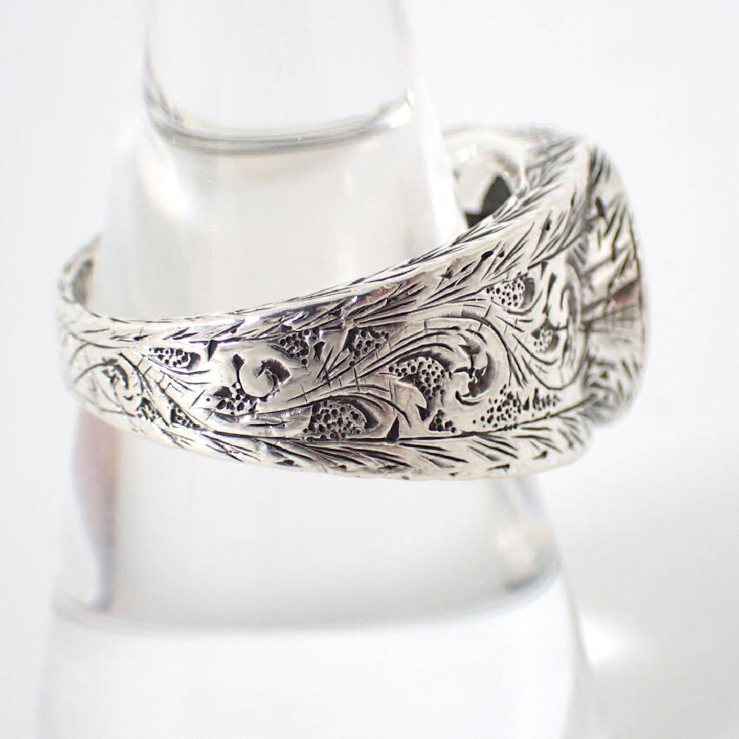 GUCCI 925 Interlocking Ring, size 22