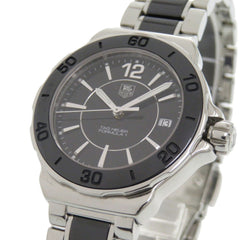TAG Heuer Formula 1 WAH1210.BA0859 Stainless Steel Black/Silver Dial Quartz Watch 0330 HEUER — Good