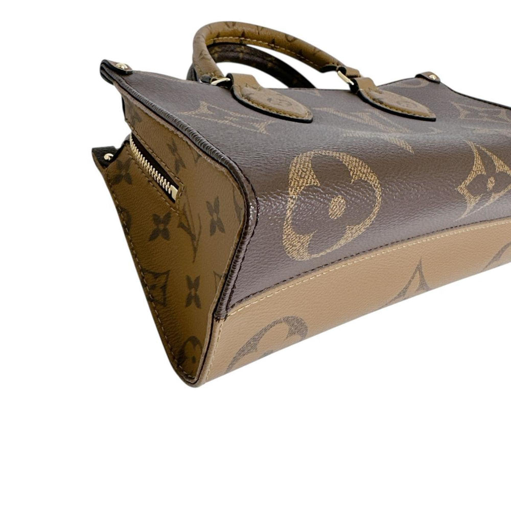Louis Vuitton On the Go New York Monogram Canvas Tote Bag, Brown, M46653 — Like New