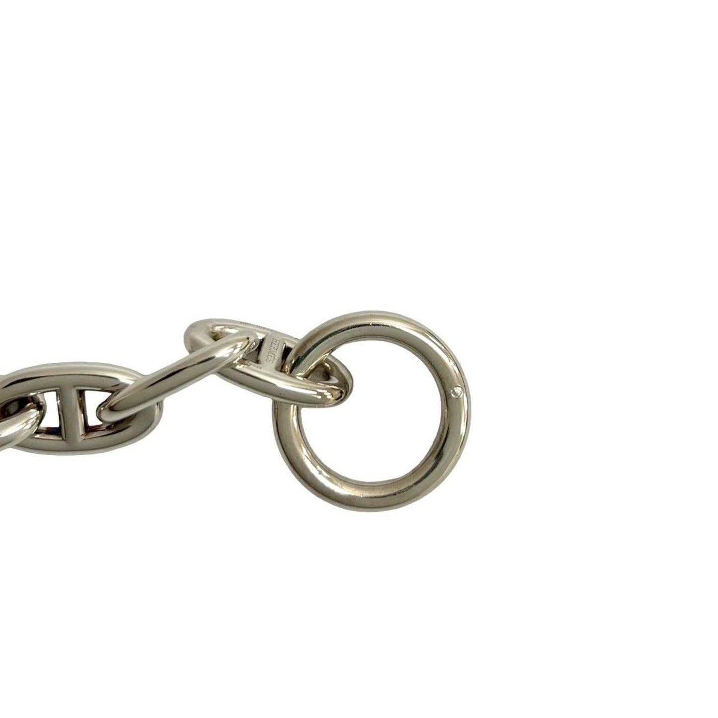 HERMES Chaine d'Ancre GM 11-link Sterling Silver 925 Chain Bracelet/Bangle, Silver, 80784