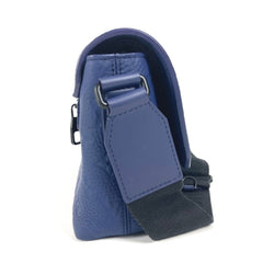 LOUIS VUITTON M11692 Monogram Embossed S Cape Messenger Bag Crossbody Flap Shoulder Taurillon Leather Men's Women's Sapphire Blue — Like New