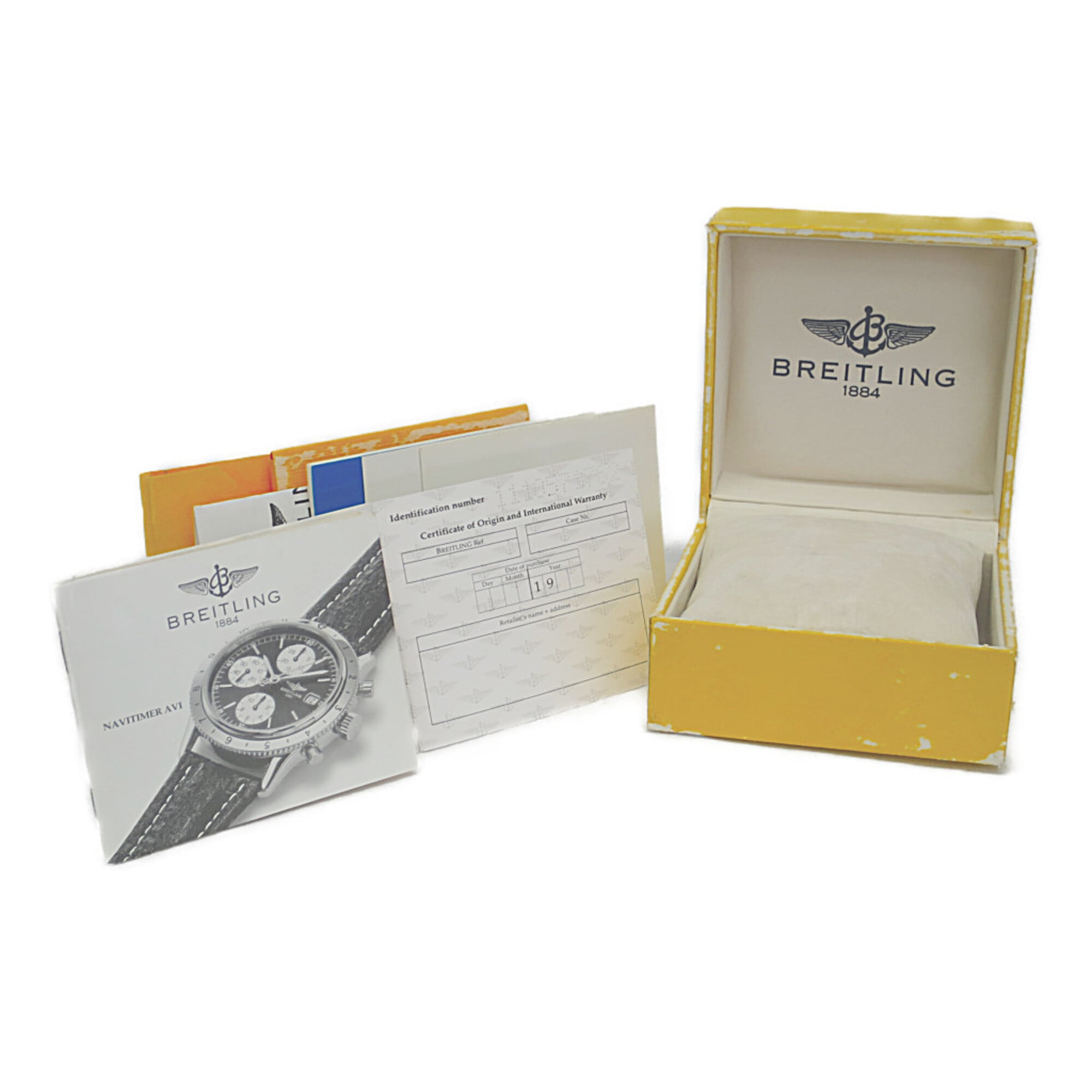BREITLING Navitimer Aviastar Steel Automatic Watch A13023 Polished — Very Good