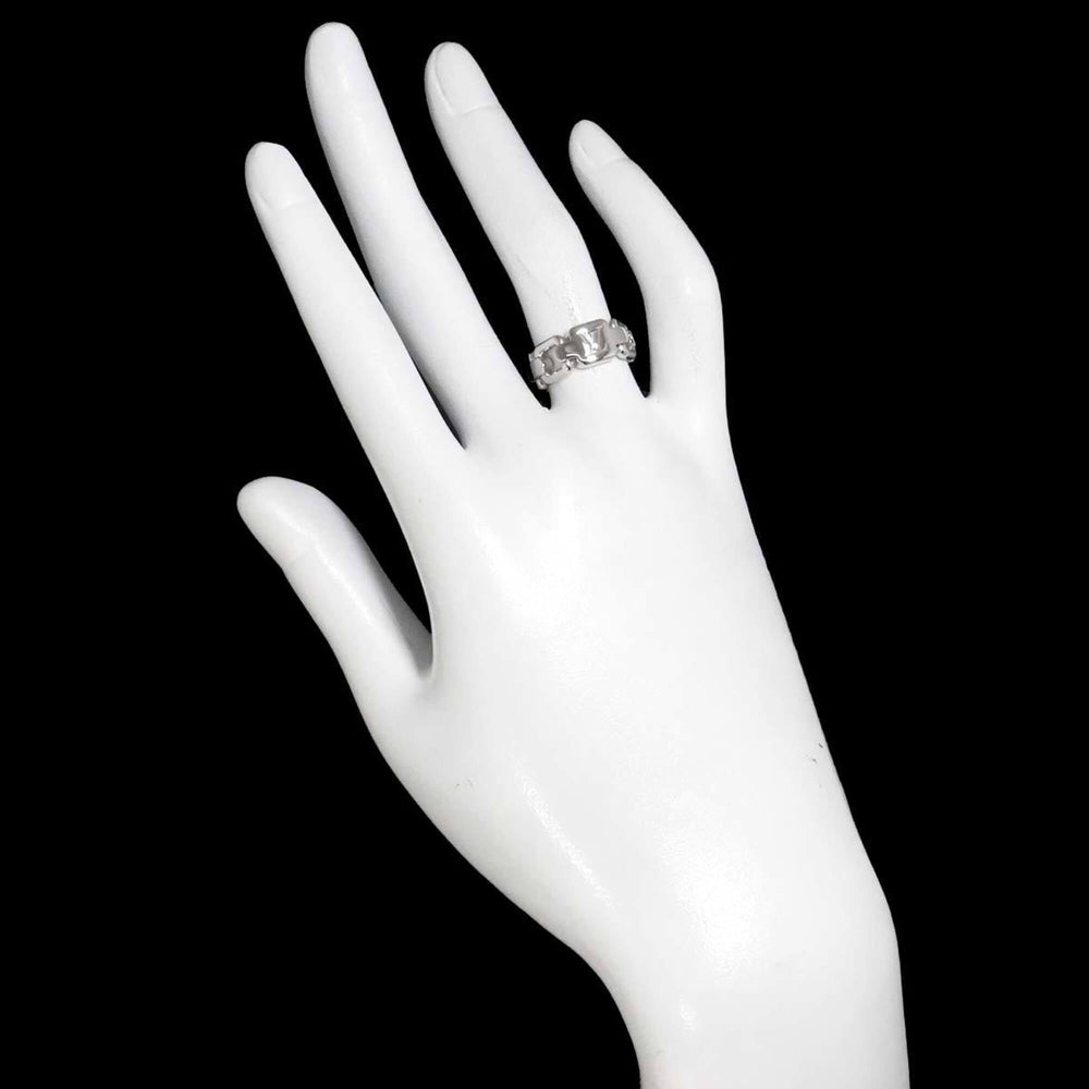 Louis Vuitton Berg Chain Attraction #48 Ring, 18K WG White Gold 750 — Like New