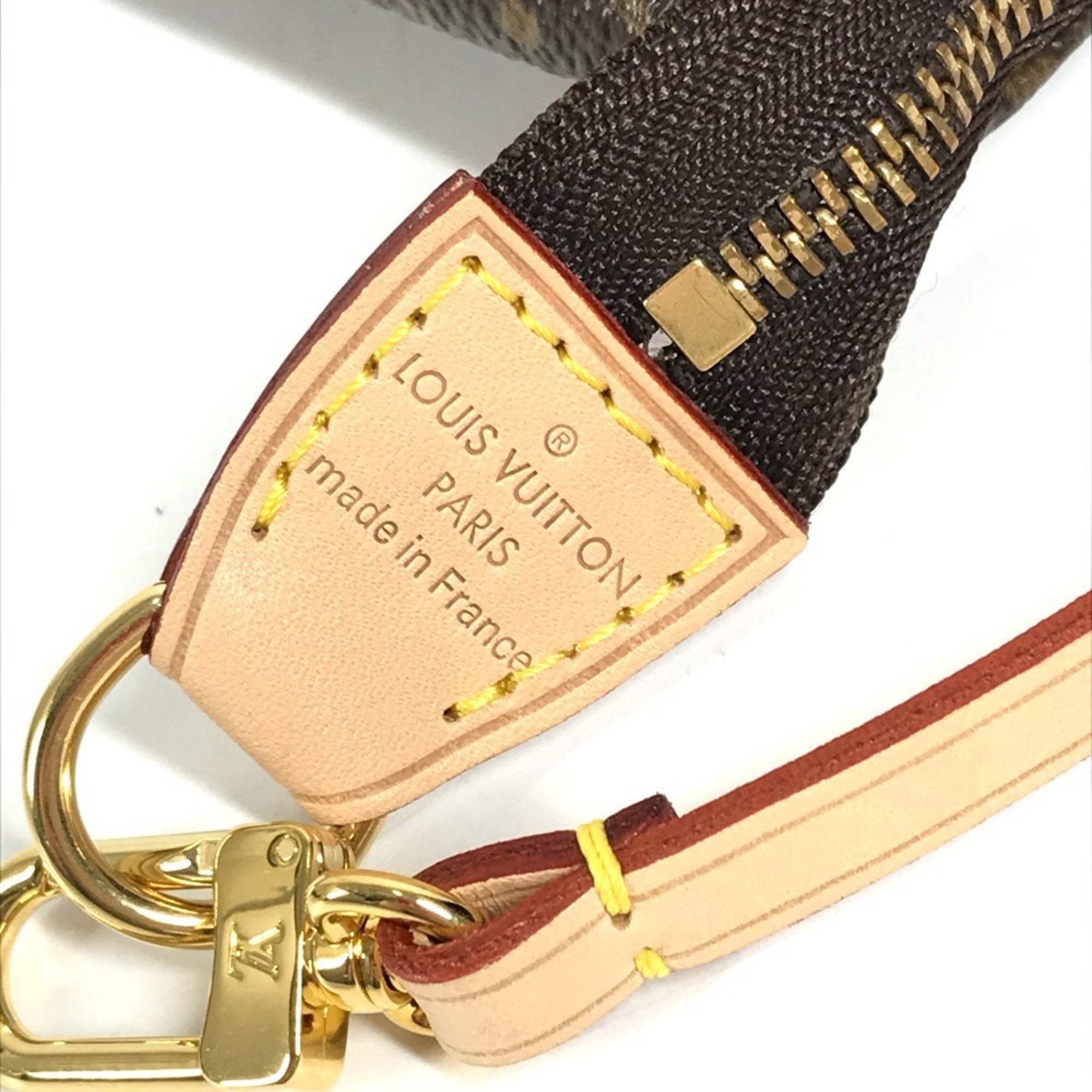 LOUIS VUITTON M51981 Monogram Panda Takashi Murakami Pochette Accessoires Bag Accessory Pouch Handbag Shoulder Canvas Women's Brown — Like New