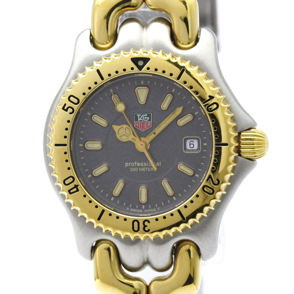 TAG HEUER Sel 200M Gold Plated Steel Ladies Watch WG1320 Polished — Very Good