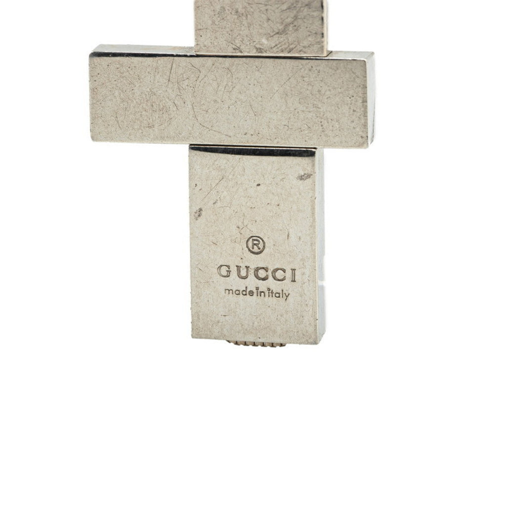 Gucci Separate Cross Venetian Chain Necklace SV925 Silver Women's GUCCI
