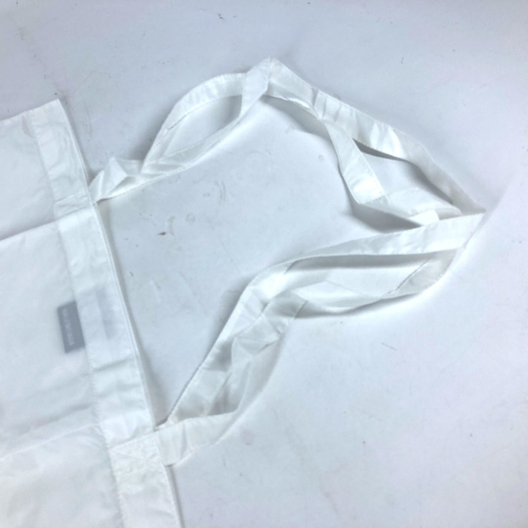 BALENCIAGA Eco Bag Tote Shoulder Nylon Men's Women's White — New - Store Return