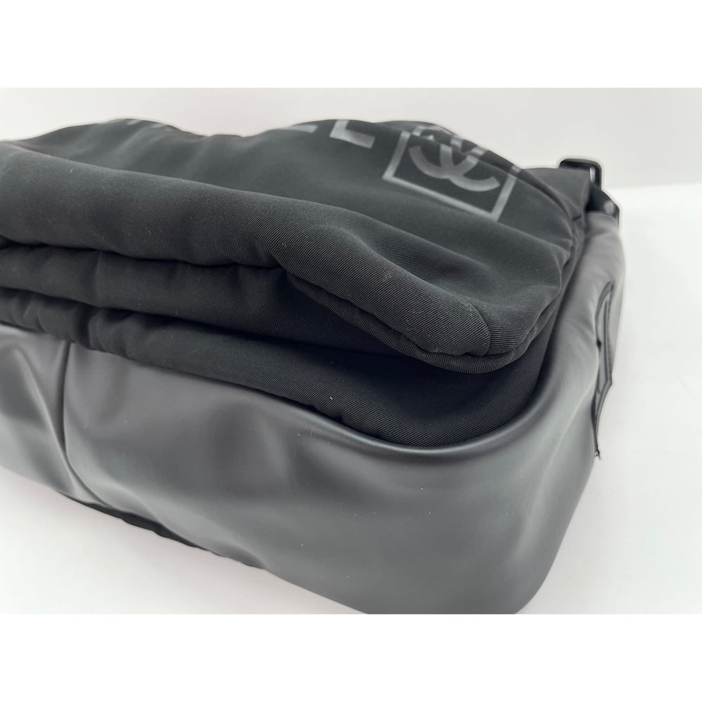 Chanel CHANEL Nylon Sport Line Shoulder Bag Black — New - Store Return