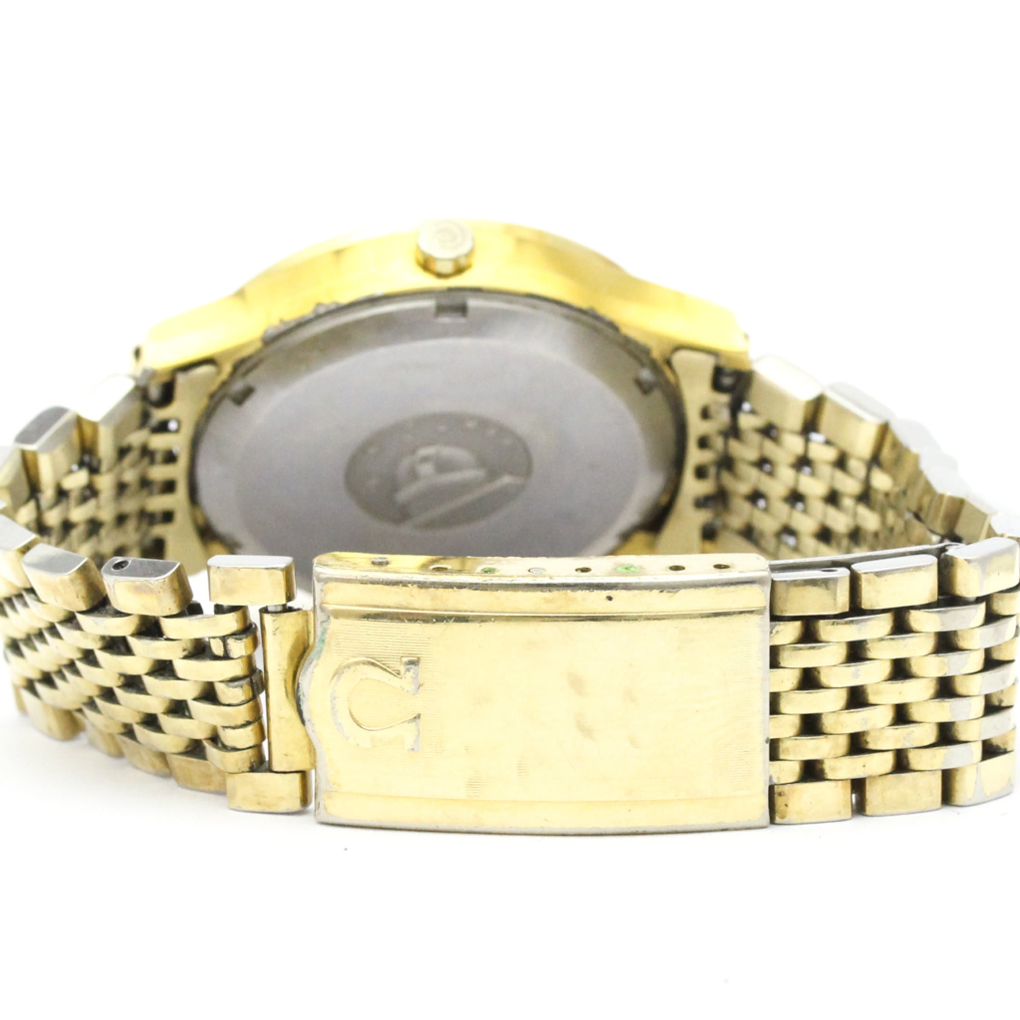OMEGA Constellation Electronic f300Hz Gold Plated Quartz Watch 198.0003 — Good