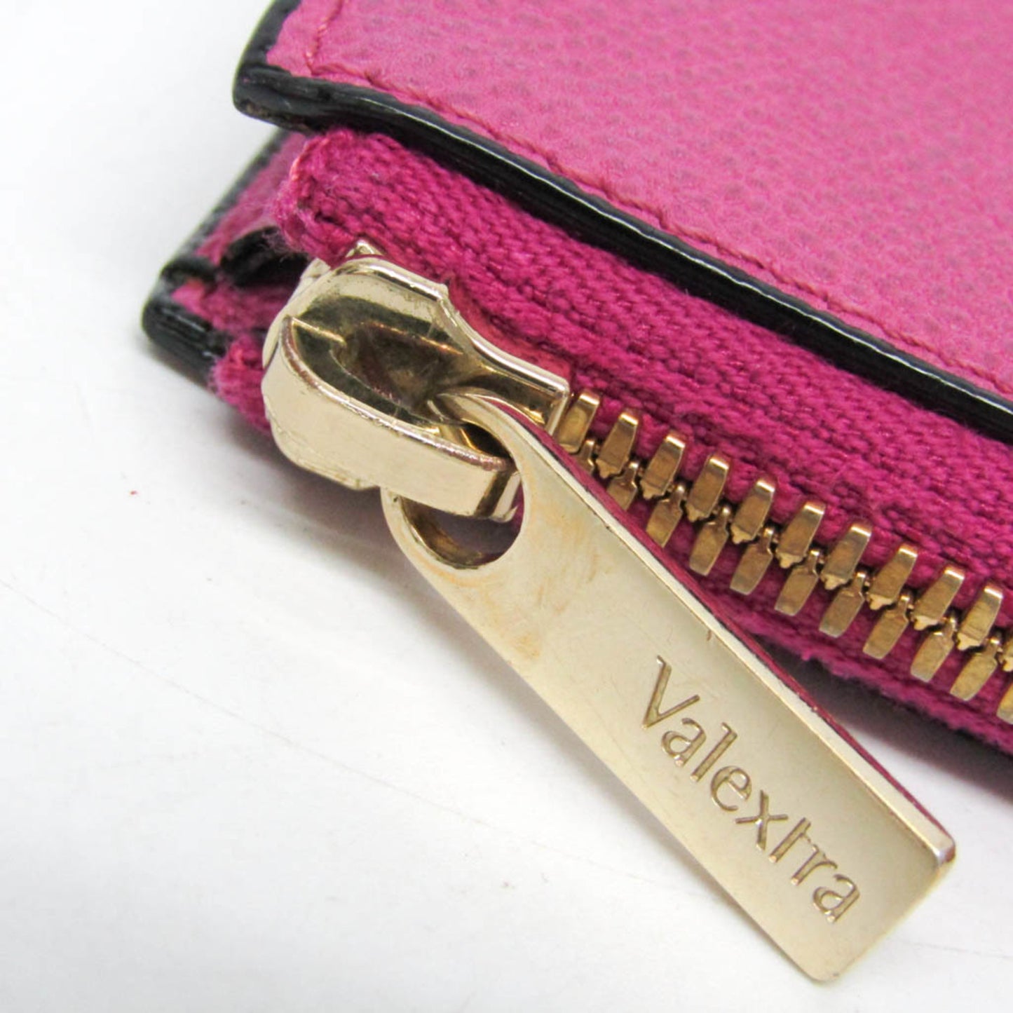 Valextra Multi-case Key Ring Men,Women Leather Coin Purse/coin Case Purple