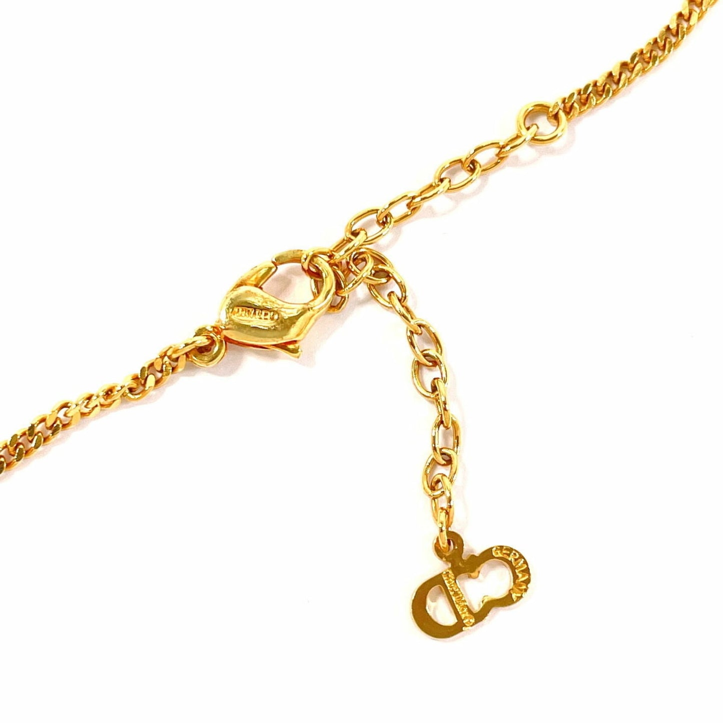 Christian Dior Heart Necklace in Gold for Women