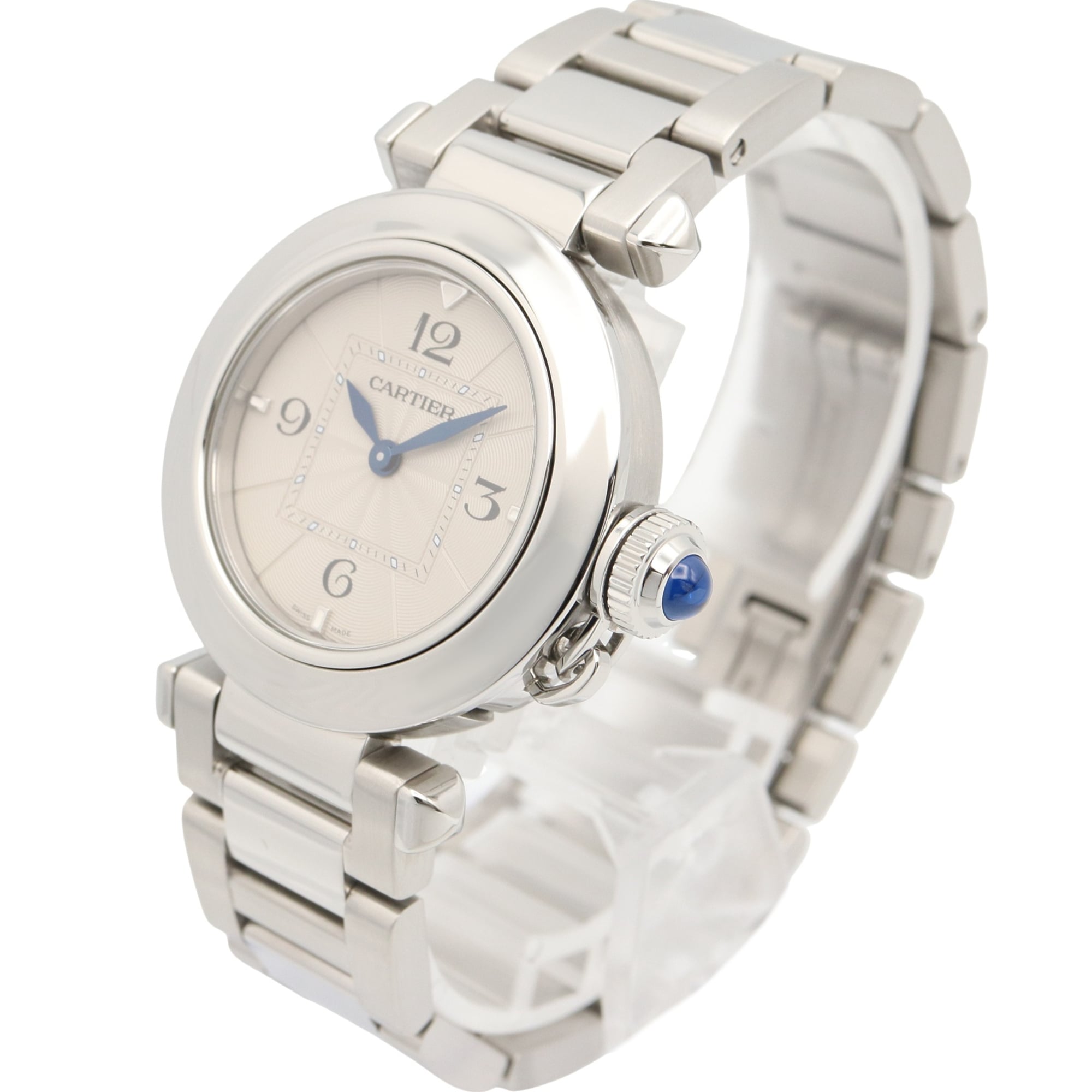 Cartier Pasha de Women's Stainless Steel Watch, Silver Tone, WSPA0021 — Very Good