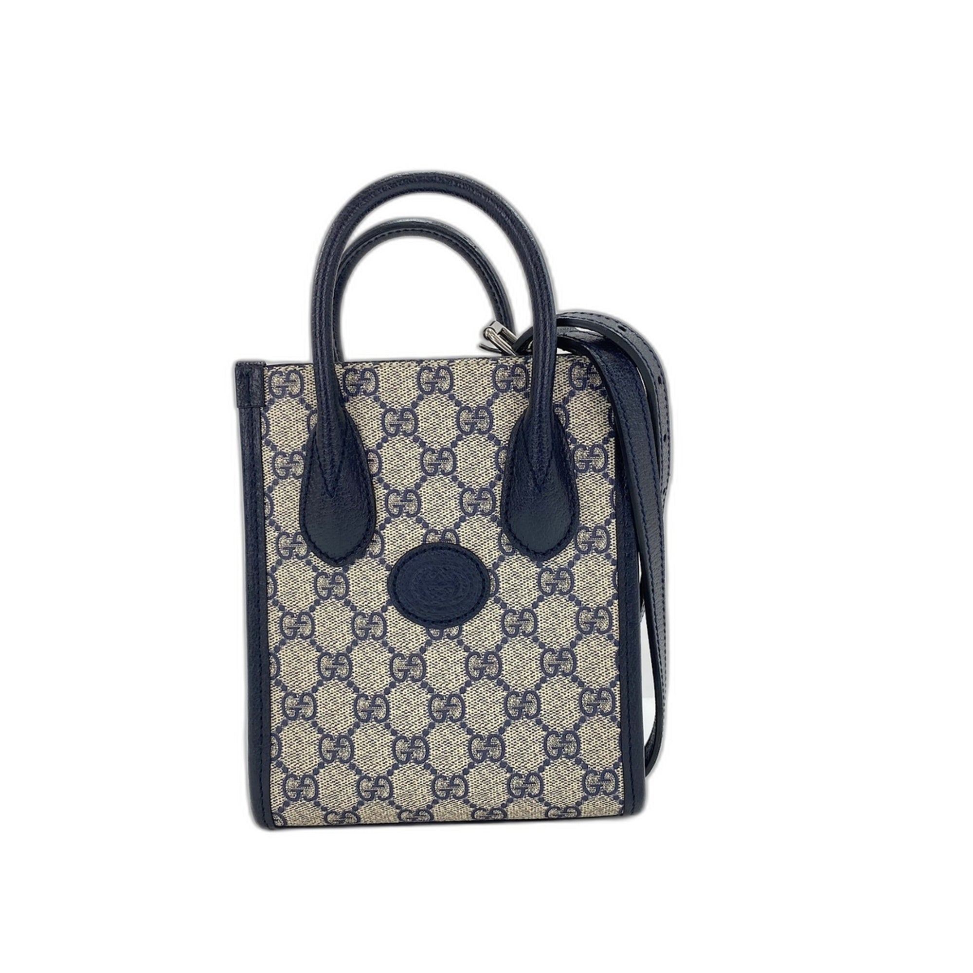 Gucci Interlocking G Shoulder Bag, Beige — Like New