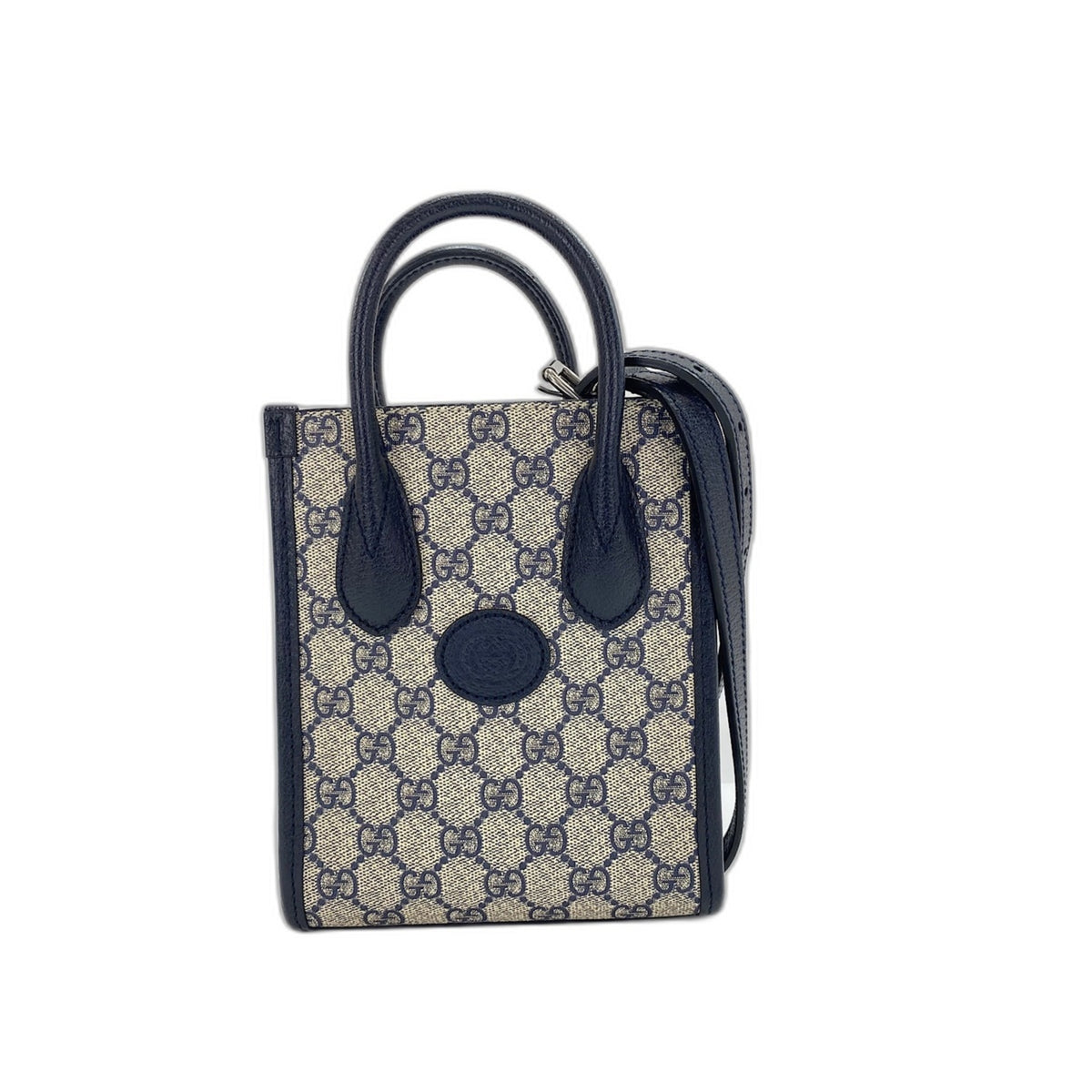 Gucci Interlocking G Shoulder Bag, Beige — Like New